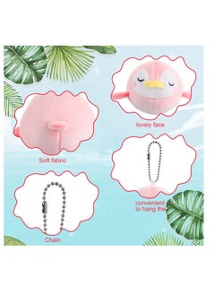 Y&D 4 Pieces Mini Plush Penguin Stuffed Toys Animal Cute Small Baby Doll Keychain Key Holder Bag Pendant Party Favor Present for Boys Girls (Adorable Style)  - Image 3