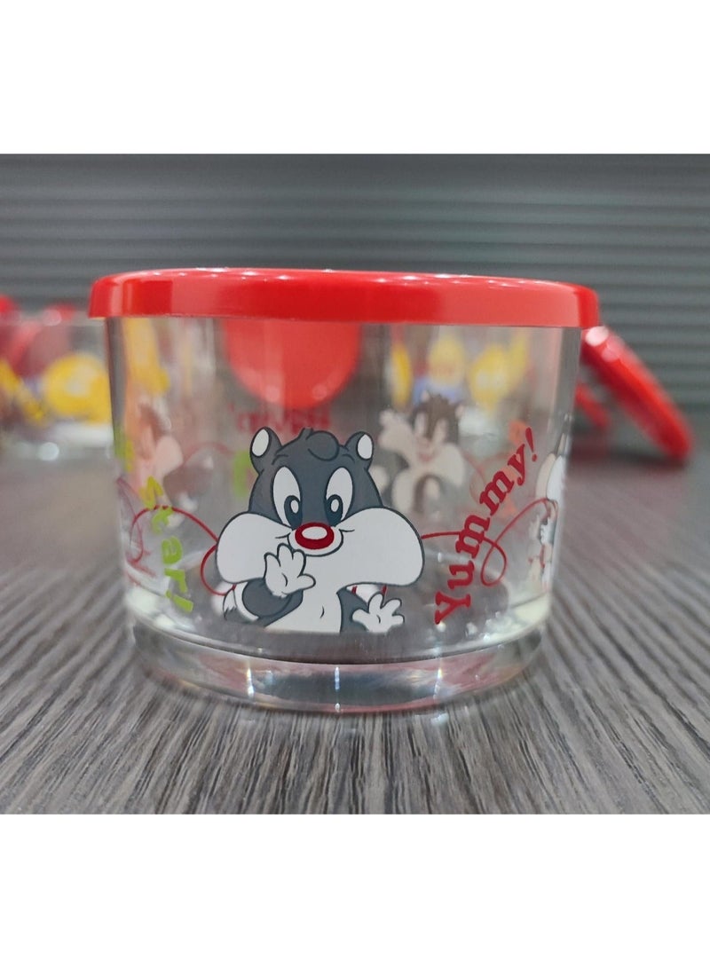 باساباتشي 95321 Workshop Pasabahce Looney Tunes Storage Container 6 Pcs - Image 3