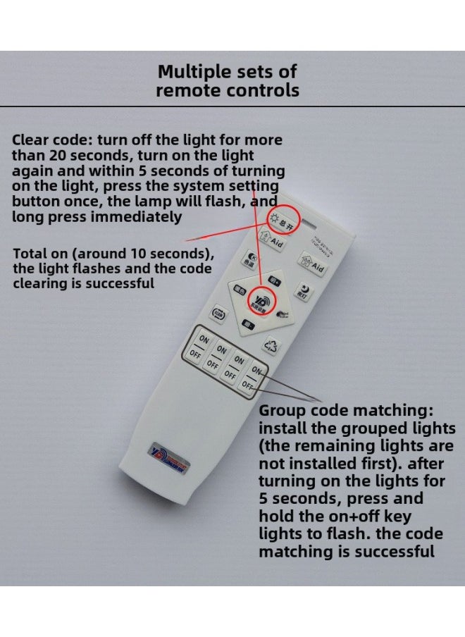 Remote Control LED Light-Color:Group Remote Control