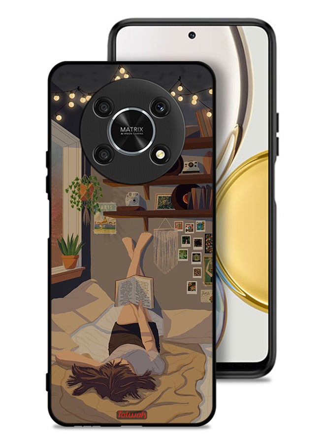 Tolwak Honor X9 5G Protective Case Cover Studying Art - Image 1