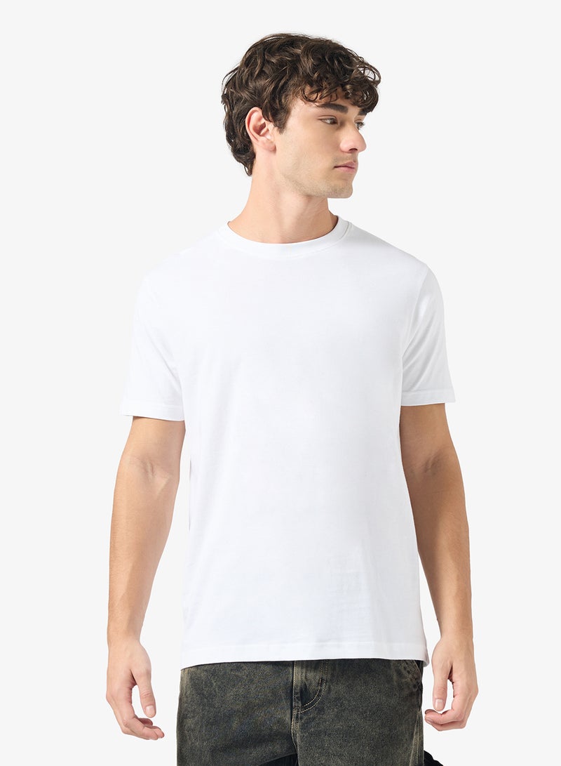 سفنتي فايف بيسيكس تي شيرت بقصة عادية - Image 1