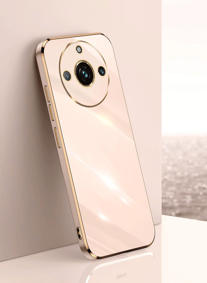 TEAM LUXURY realme 11 Pro Plus 5G Mobile Phone Case Cover, Luxury Plating Soft Back Cover, Raised Full Camera Protection