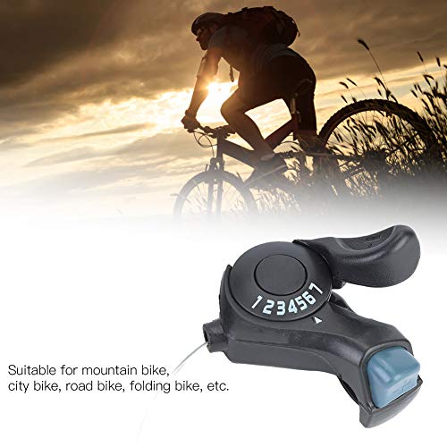 SOONHUA Bike Speed Shifter,TX-30 Right Thumb Gear Shifter,1 Pair Mountain Bicycle Gear Shifters 3X7 Speed Shift Lever and Set with Gear Indicator for Road Bike,MTB - Image 3