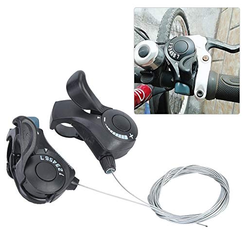 SOONHUA Bike Speed Shifter,TX-30 Right Thumb Gear Shifter,1 Pair Mountain Bicycle Gear Shifters 3X7 Speed Shift Lever and Set with Gear Indicator for Road Bike,MTB - Image 4
