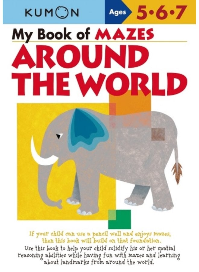 My Book of Mazes Around the World - Paperback