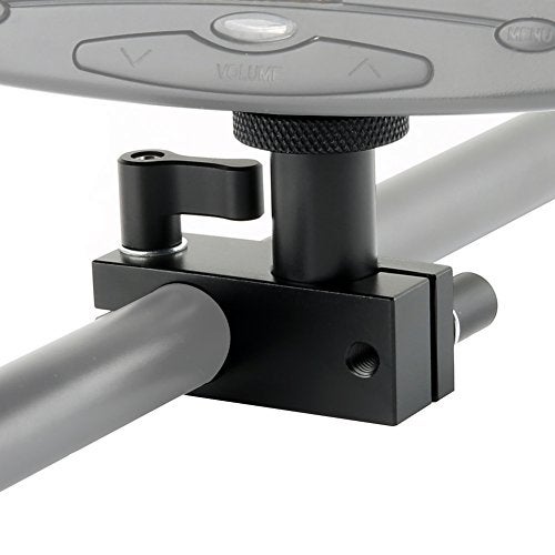 NICEYRIG 15mm Rail Block Rod Clamp Mount 90 Degree Angle for 15mm Rod DSLR Shoulder Rig - Image 2