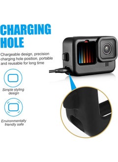 SJet GoPro Hero 9/10/11/12 Black Protective Case, Lanyard,Lens Cap  - Image 4