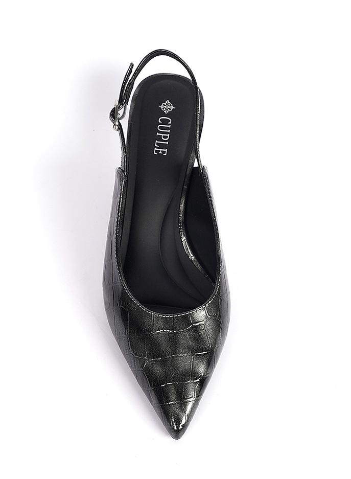 Cuple Womens Sling back heeled Shoes - Image 3