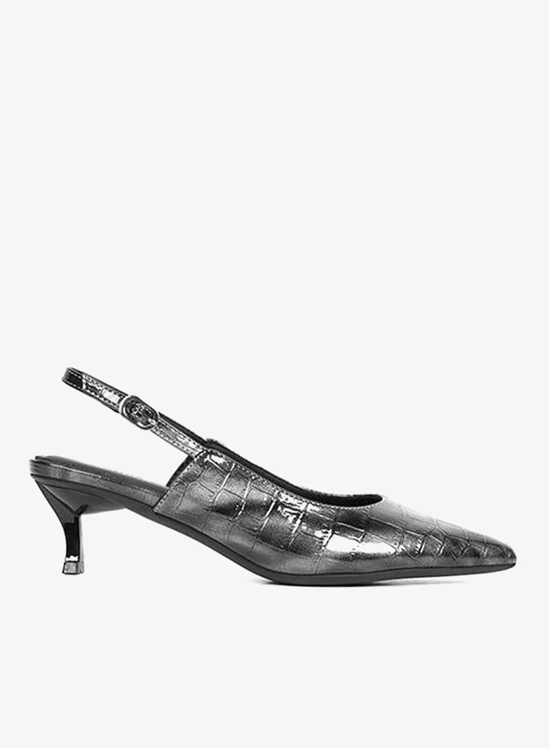 Cuple Womens Sling back heeled Shoes