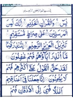 Surah Yasin Arabic with Pure English book A688IDA  - Image 2