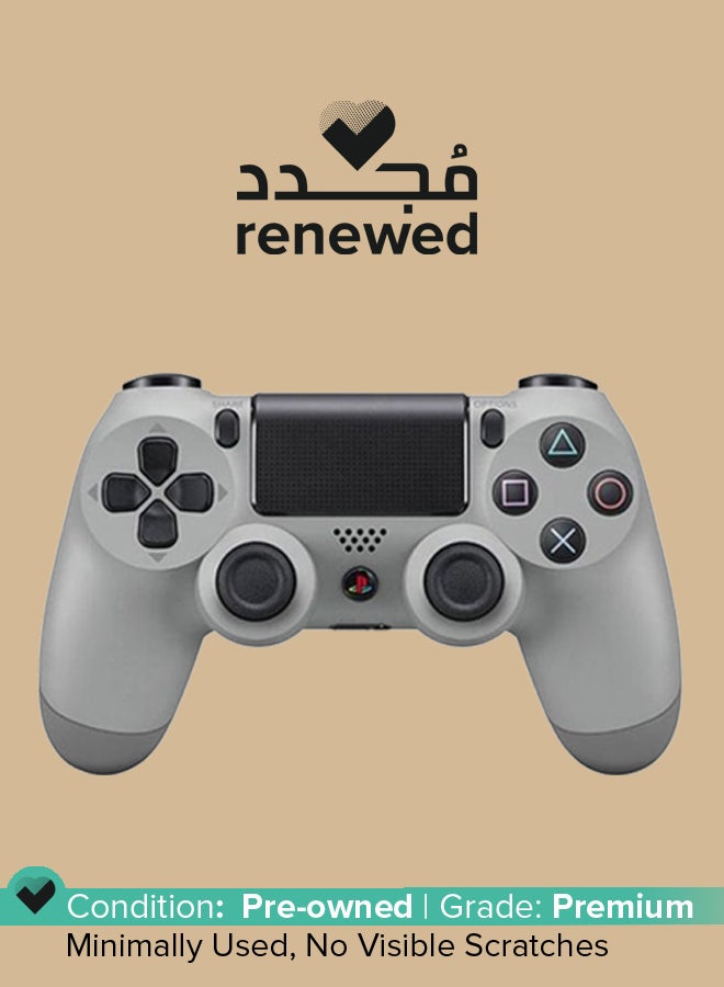 سوني مجدد - وحدة تحكم دوال شوك 4 اللاسلكية لجهاز بلاي ستيشن 4 - رمادي - Image 1