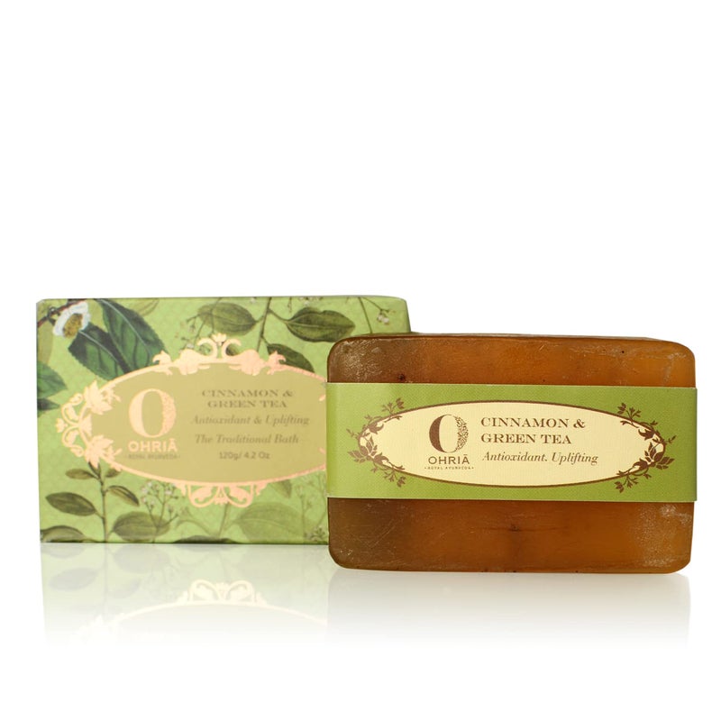 Ohria Ayurveda Bathing Bar Gift Box  Gently Cleanses the Skin Set of 4 - Image 5