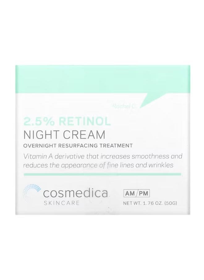 Cosmedica Skincare 2.5 Retinol Night Cream 1.76 oz 50 g  - Image 2