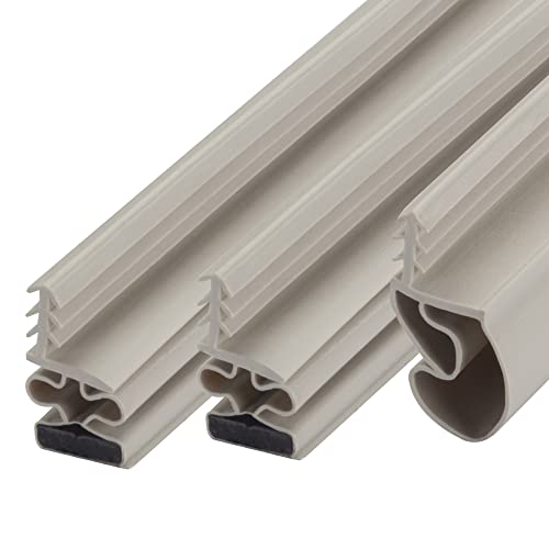 M-D Building Products 01610 Beige Vinyl with Magnetic Strip Top and Sides Door Seal Kit for Steel Doors - Image 3