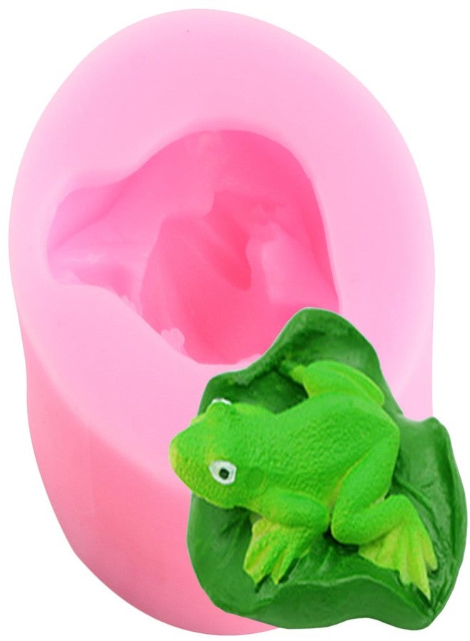 YIHUOMOLDS Frog Fondant Molds Frog Cake Decorating Silicone Mold For Cupcake Topper Cake Decoration Chocolate Candy Gum Paste Polymer Clay - Image 1