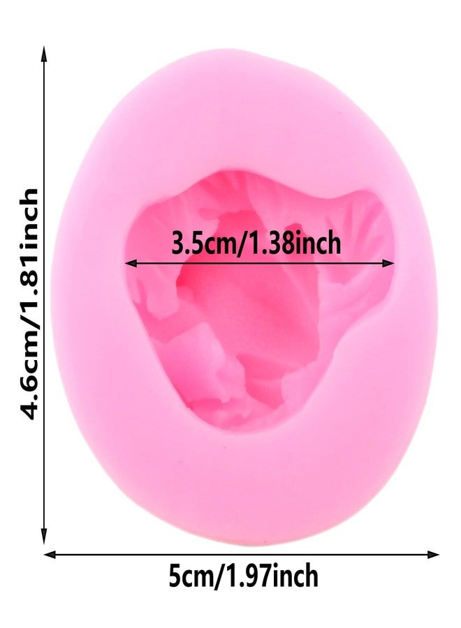 YIHUOMOLDS Frog Fondant Molds Frog Cake Decorating Silicone Mold For Cupcake Topper Cake Decoration Chocolate Candy Gum Paste Polymer Clay - Image 2