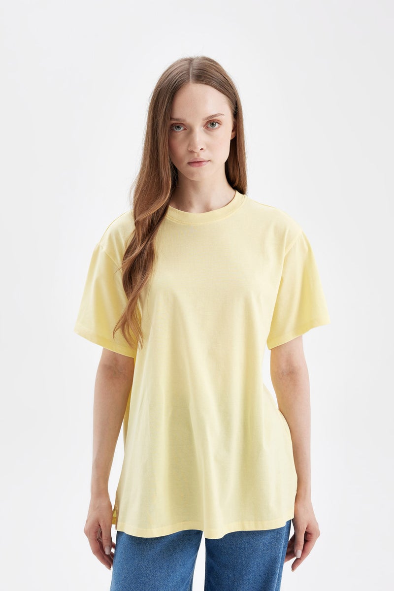DeFacto Woman Regular Fit Printed Short Sleeve Tunic - Image 5
