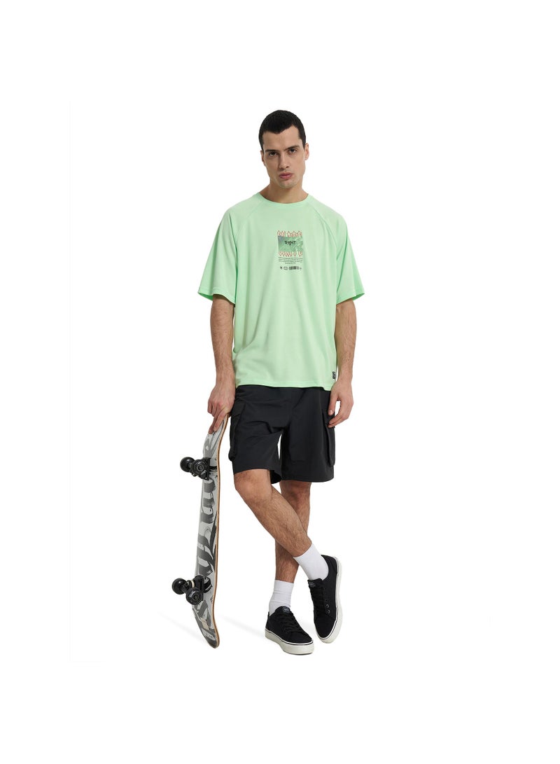 Termit تي شيرت بيستاشيو للرجال EU 56-58، تيرميت، تصميم فضفاض، مزيج ألياف صناعية متين، مريح وأنيق لأسلوب الحياة النشط - Image 4