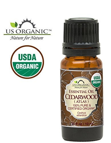 US Organic 100% Pure Cedarwood Essential Oil (Atlas) - USDA Certified Organic, Steam Distilled (More Size Variations Available) (10 ml / .33 fl oz) - Image 3