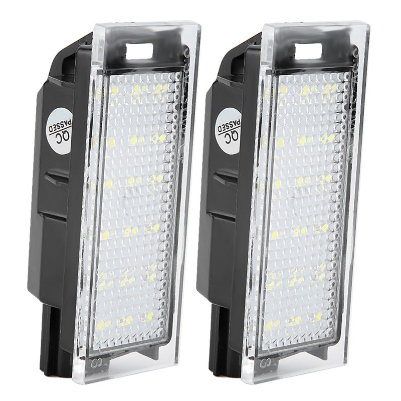 2Pcs Car LED License Plate Light Lamp for Twingo/Clio/Megane/Lagane - Image 1