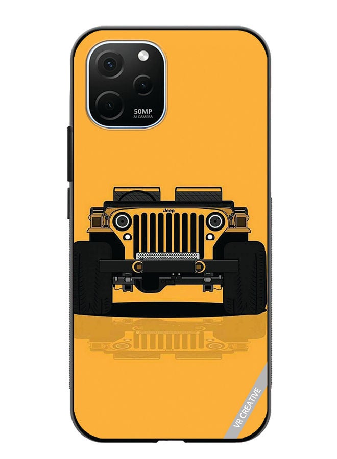 VR CREATIVE Protective Case Cover For Huawei Enjoy 50z Jeep Design Multicolour - Image 1