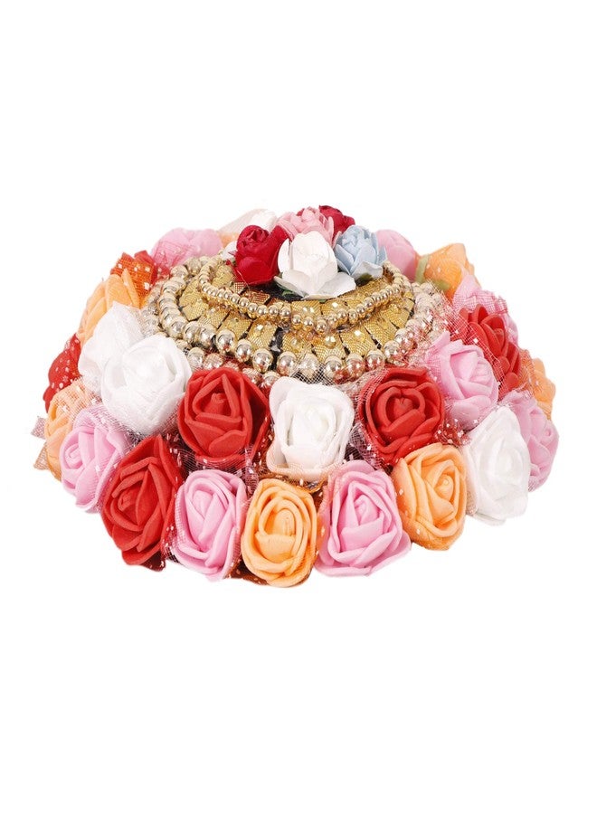 Honbon Artificial Juda Hair Accessories For Women and Girls, Multi, Medium - Image 3