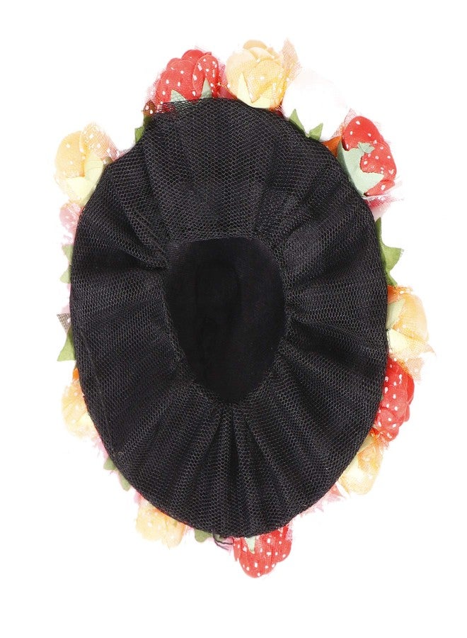 Honbon Artificial Juda Hair Accessories For Women and Girls, Multi, Medium - Image 4