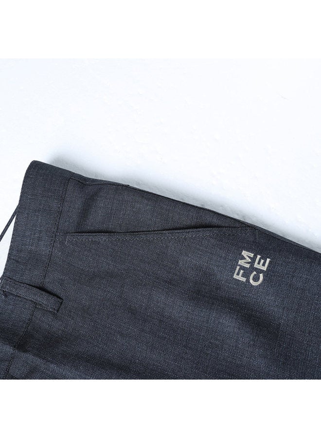 Fomoce spring-summer Men's Business Casual Classic Minimalist Solid Color Versatile Breathable Comfortable Chinos - Image 4