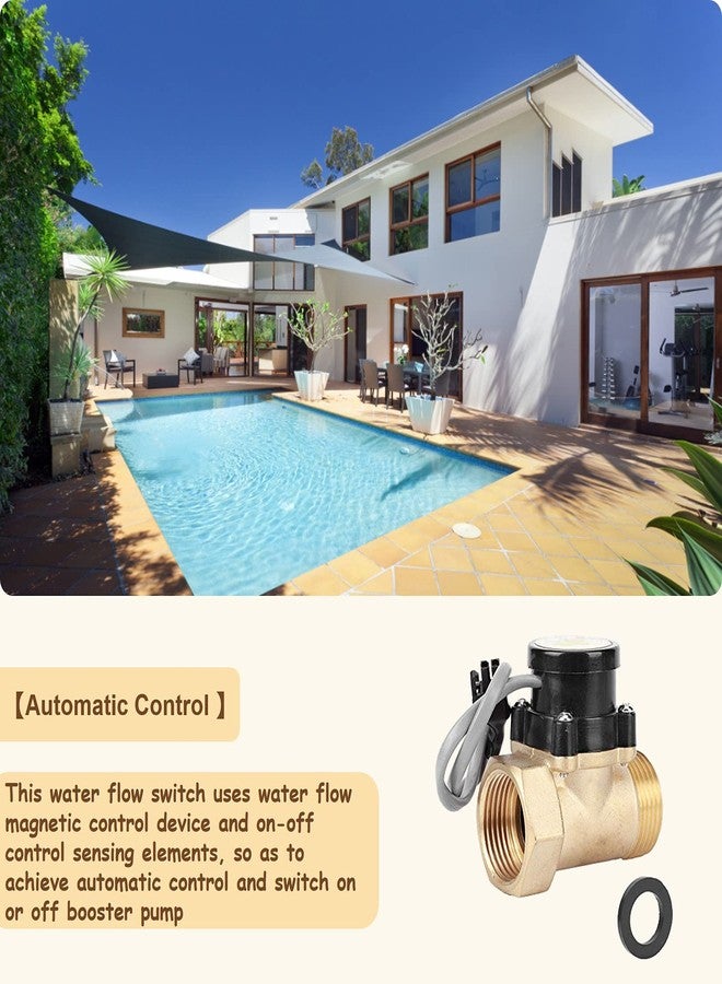 كويداموس مفتاح التحكم التلقائي لمستشعر مضخة KUIDAMOS للتحكم العملي في المياه سهل الاستخدام 110 فولت G1in لنظام ضغط السائل - Image 4