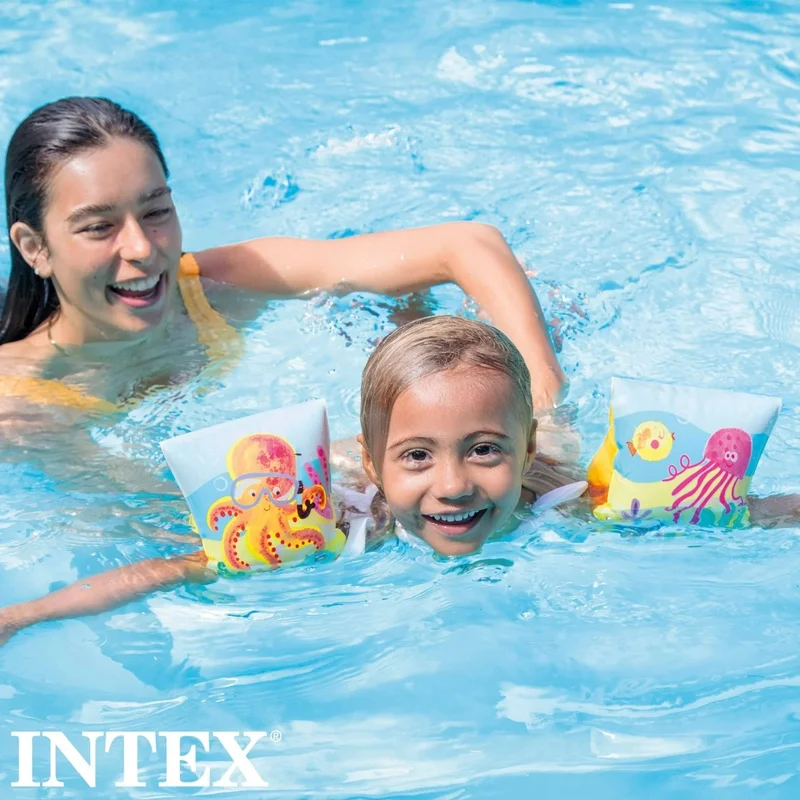 INTEX Sea Creatures Patterned Inflatable Sleeve 3-6 Years 23 cm x 15 cm