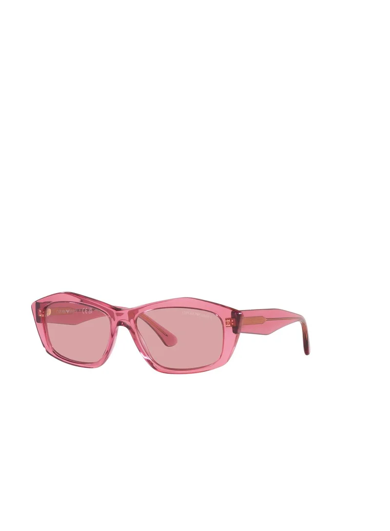 EMPORIO ARMANI 0Ea4187 Rectangle Sunglasses