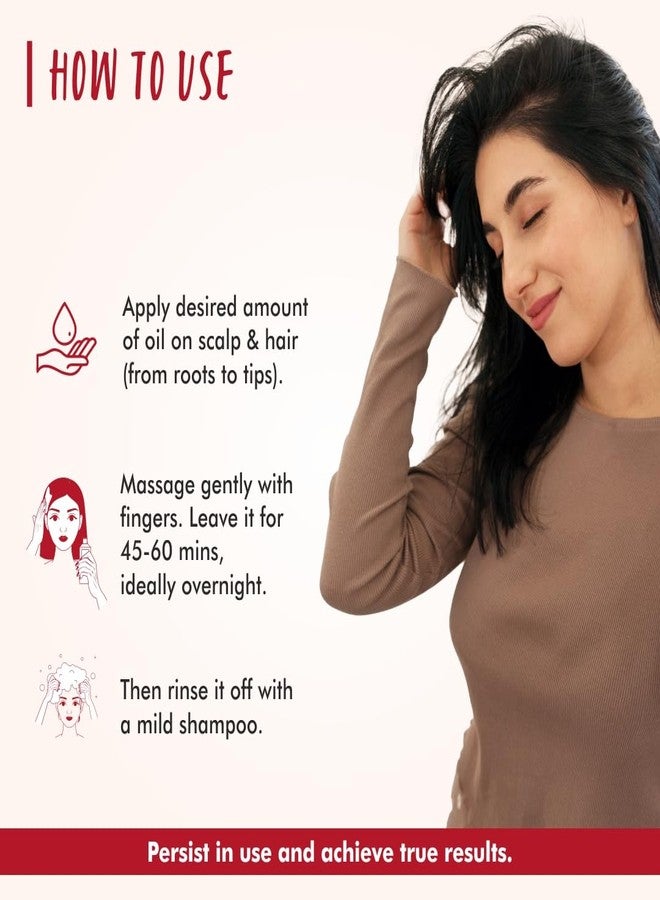 ذا لوف كو. زيت الشعر براهمة كيشا من ذا لوف كو - مثبت سريريًا أنه يعزز نمو الشعر وكثافته ويقلل تساقطه ويمنع ظهور الشيب - يحتوي على حبة البركة، والحلبة، وإكليل الجبل، والأملا، والخروع، وجوز الهند، والبرينجراج - 100 مل - Image 5