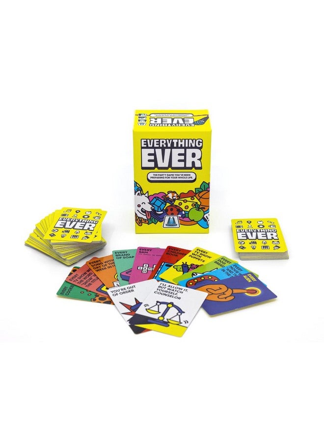 Floodgate Games Everything Ever Card Game | Fun Family Games for Adults, Teens, & Kids | Fun Quick Party Game | 20 Minutes | Ages 12 and Up | for 2 to 10 Players | Easy to Learn  - Image 2