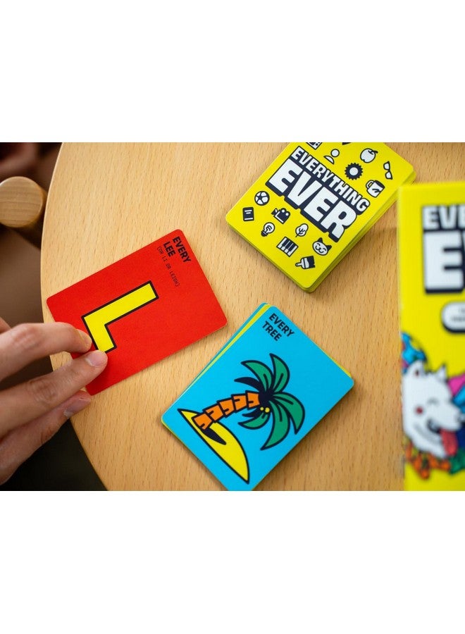 Floodgate Games Everything Ever Card Game | Fun Family Games for Adults, Teens, & Kids | Fun Quick Party Game | 20 Minutes | Ages 12 and Up | for 2 to 10 Players | Easy to Learn  - Image 3