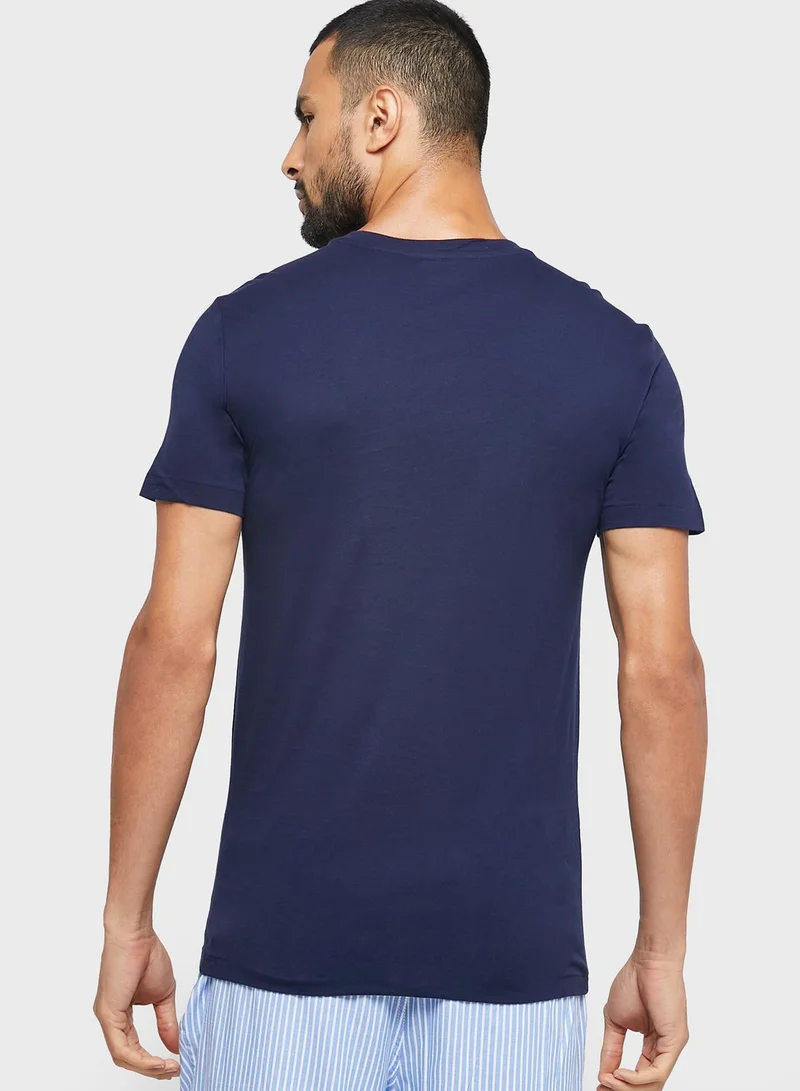 POLO RALPH LAUREN 3 Pack Assorted Crew Neck T-Shirt