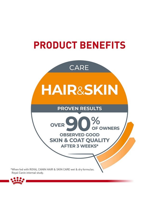 رويال كانين طعام القطط المعلب من رويال كانين للعناية بالشعر والبشرة، شرائح رقيقة في المرق، 3 أونصة (عبوة من 24 قطعة) - Image 4