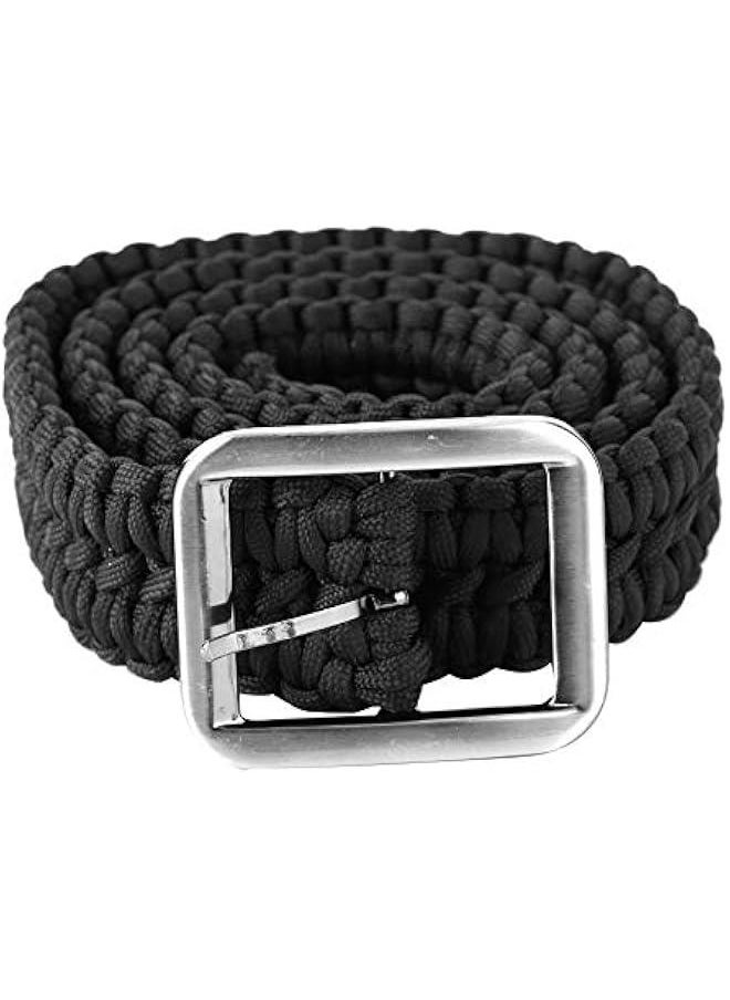 Generic - Paracord Belt for Men Paracord Belt Paracord Rope Belt Outdoor Survival Accessories for Camping Hiking Boating - Image 1