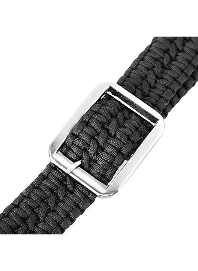 Generic - Paracord Belt for Men Paracord Belt Paracord Rope Belt Outdoor Survival Accessories for Camping Hiking Boating - Image 1