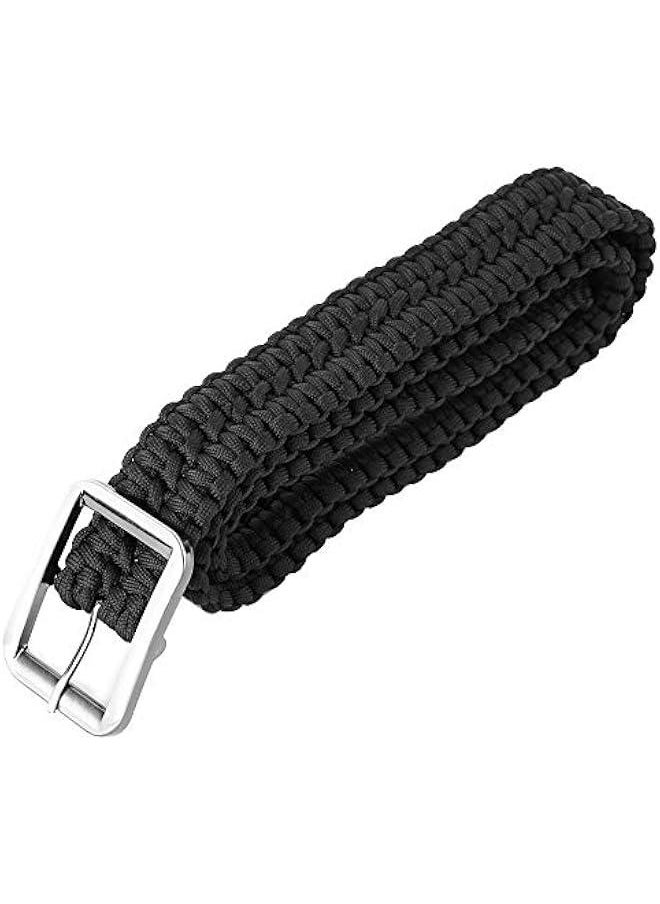 Generic - Paracord Belt for Men Paracord Belt Paracord Rope Belt Outdoor Survival Accessories for Camping Hiking Boating - Image 1