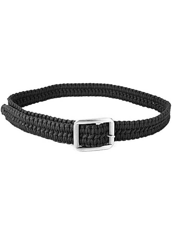 Generic - Paracord Belt for Men Paracord Belt Paracord Rope Belt Outdoor Survival Accessories for Camping Hiking Boating - Image 1