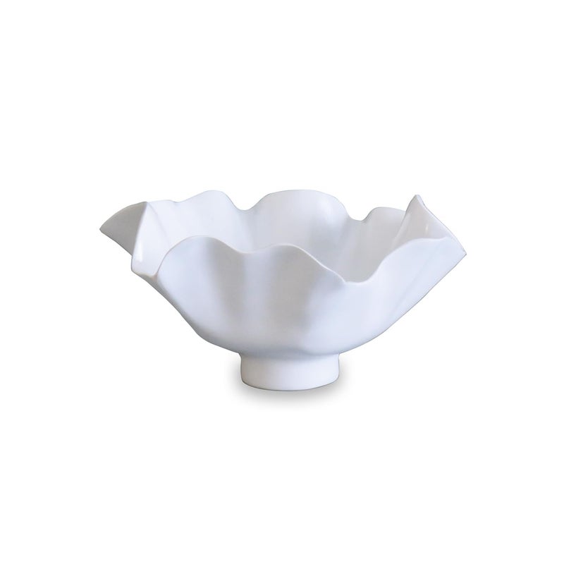 Beatriz Ball VIDA Bloom Small Deep Melamine Bowl (White) - Image 1