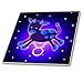 3DROSE 3dRose Cute Astrology Taurus Zodiac Sign Bull - Ceramic Tile, 4-Inch (ct_28559_1),Multicolor - Image 2