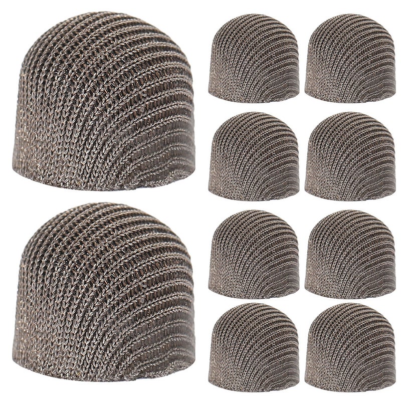 Universal Stylus Pen Tips Replacement Conductive Fabric Fine Touchscreen Tips for Tablets Professional Use Silver 20Pcs - Image 1