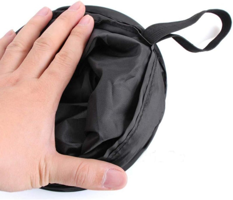 Sanbo Car Bin Car Waste basket Trash Can Litter Container Portable Fold Leakproof Traveling Auto Garbage Bag Household Cleaning Tools Accessories - Image 3
