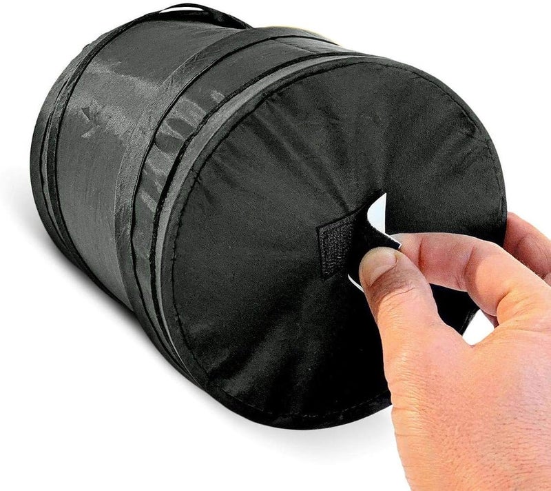 Sanbo Car Bin Car Waste basket Trash Can Litter Container Portable Fold Leakproof Traveling Auto Garbage Bag Household Cleaning Tools Accessories - Image 2