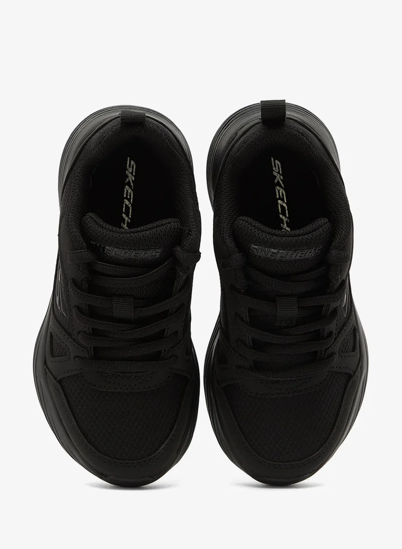 Skechers BLACK SYNTHETIC / TEXTILE / BLACK TRIM Kids Go Run 400 V2 for Men | Best Price UAE