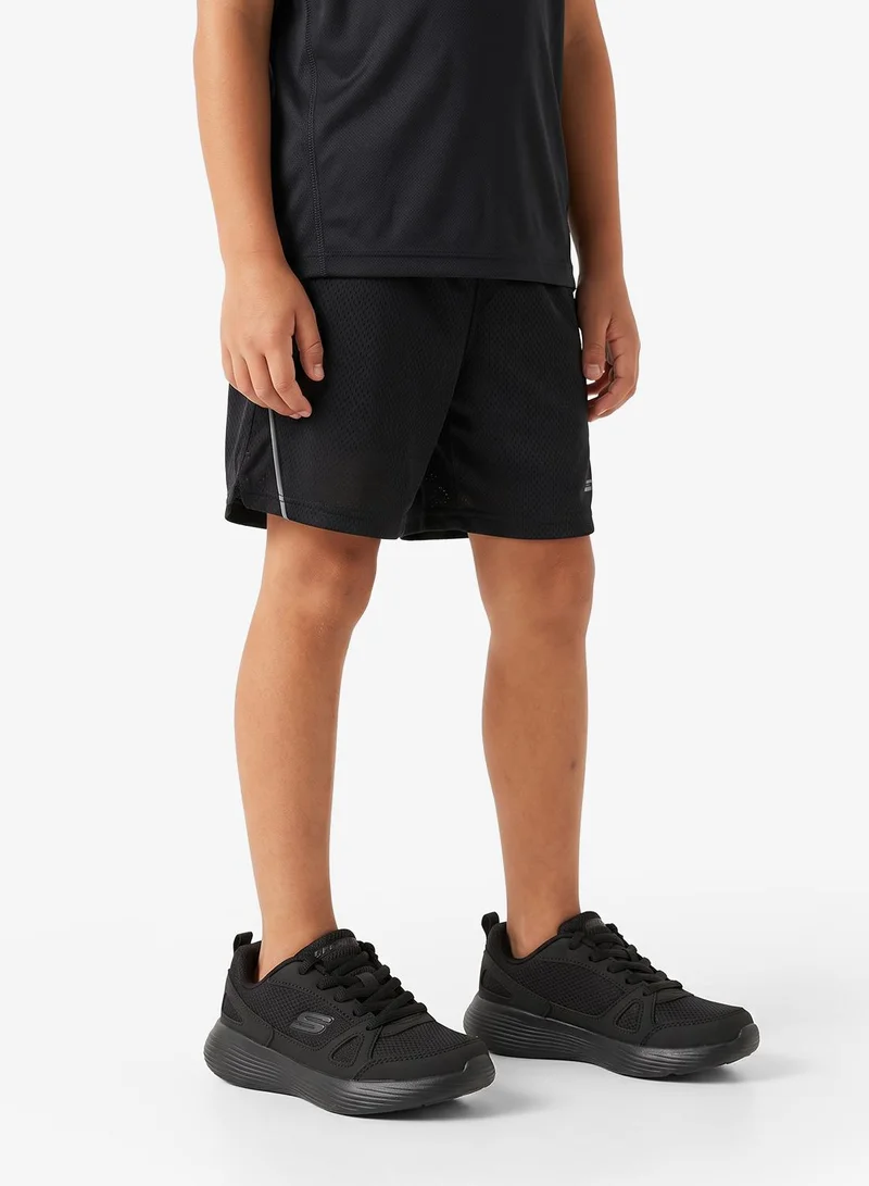 Skechers BLACK SYNTHETIC / TEXTILE / BLACK TRIM Kids Go Run 400 V2 for Men | Best Price UAE