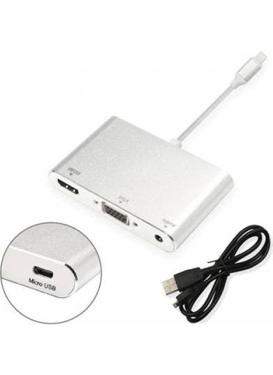 Polhammobile كابل الصوت والفيديو VGA من بولهام للايفون والايباد، كابل محول الصوت والفيديو VGA من أبل  - Image 4