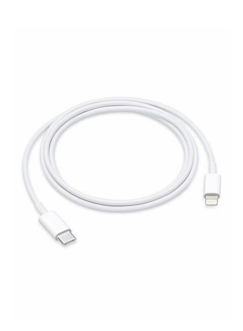 تنبلس كابل USB-C إلى Lightning - 1 متر أبيض - Image 1