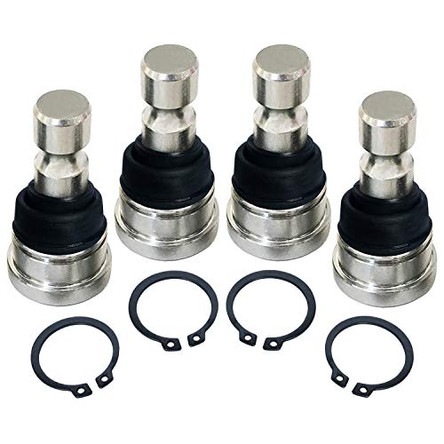 Zinger Ball Joint Set for All Polaris RZR 800 570 900, 10-20 Sportsman 850,15-20 Scrambler 1000,Polaris Ranger 800 900 XP/Crew,4pcs ATV/UTV A-Arm Front Ball Joints Set Upper and Lower Replaces 7061220 - Image 1